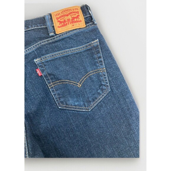 Levi’s Men’s Jeans 38x32 Blue Denim 511 Slim Fit Straight Leg Modern Casual - Picture 1 of 12